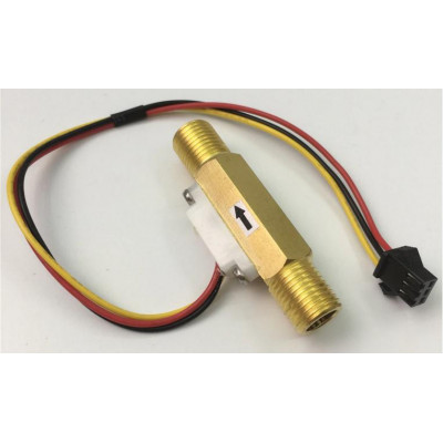 1/4 inch Brass Water Flow Sensor - SEN-HZ41WC