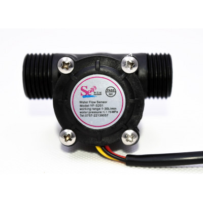 1/2 inch Water Flow Sensor - YF-S201