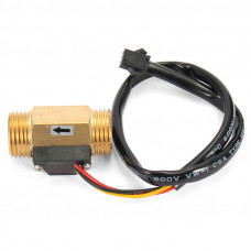 1/2 inch Brass Water Flow Sensor - SEN-HZ21WI