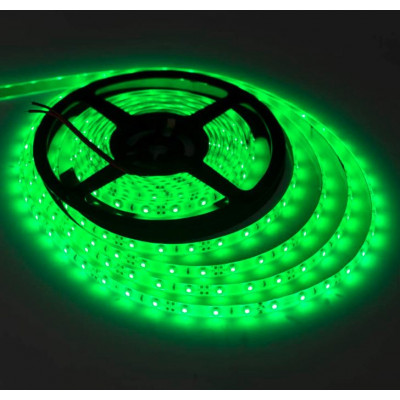 Waterproof IP-65 3528 Green SMD LED Strip - 5 Meter