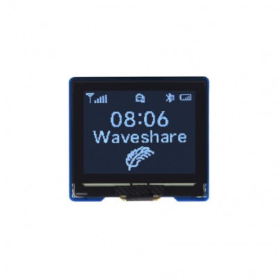 Waveshare 1.32inch OLED Display Module, 128x96 Resolution, 16 Gray Scale, SPI / I2C Communication
