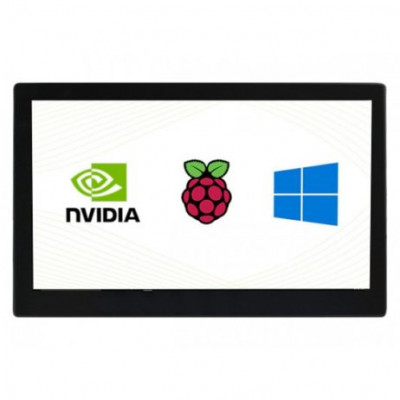 Waveshare 13.3inch Capacitive Touch Screen LCD with Case, 19201080, HDMI, IPS
