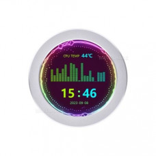 Waveshare 2.1/2.8 Inch USB Monitor, IPS Panel, Water Cooler Screen, PC case Secondary Screen, 480480 Resolution, With Music Spectrum Analysis Function-picture-23