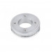 Waveshare 2GT 60 Teeth Aluminum Timing Pulley, 19mm Center Bore Diameter, with 4 Flat Holes Waveshare 2GT 60 Teeth Aluminum Timing Pulley, 19mm Center Bore Diameter, with 4 Flat Holes
