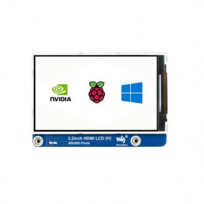 Waveshare 3.2inch HDMI IPS LCD Display (H), 480x800, Adjustable Brightness, No Touch Waveshare 3.2inch HDMI IPS LCD Display (H), 480x800, Adjustable Brightness, No Touch