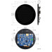 Waveshare 3.4inch HDMI Round Touch Display, 800 800, IPS, 10-Point Touch, Round LCD, Optical Bonding Toughened Glass Panel Waveshare 3.4inch HDMI Round Touch Display, 800 800, IPS, 10-Point Touch, Round LCD, Optical Bonding Toughened Glass Panel