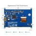 Waveshare 5inch 800×480, HDMI Capacitive Touch Screen LCD (H) Display Slimmed-down Version V4 Waveshare 5inch 800×480, HDMI Capacitive Touch Screen LCD (H) Display Slimmed-down Version V4