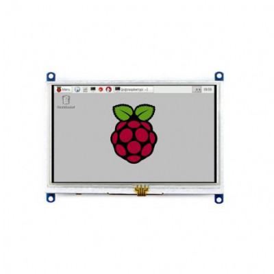 Waveshare 5inch Resistive Touch Screen LCD (B), 800x480, HDMI, Low Power Consumption