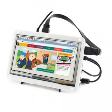 Waveshare 7inch Capacitive Touch Screen LCD (C) with Bicolor Case, 1024×600, HDMI, IPS, Low Power image 1