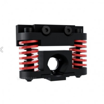 Waveshare All-metal Compact UGV Suspension (A), High-strength Spring, 7.5KG Load Capacity, Suitable for DDSM115 Hub Motor