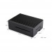Waveshare Aluminum Stripe Grooved Case For Raspberry Pi 5, Built-In Cooling Fan And Heatsink Pillars Waveshare Aluminum Stripe Grooved Case For Raspberry Pi 5, Built-In Cooling Fan And Heatsink Pillars