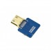 Waveshare DIY HDMI Cable: Straight Mini HDMI Plug Adapter