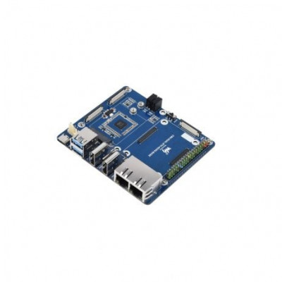 Waveshare Dual Gigabit Ethernet 5G/4G Base Board Designed for Raspberry Pi Compute Module 4 Waveshare Dual Gigabit Ethernet 5G/4G Base Board Designed for Raspberry Pi Compute Module 4