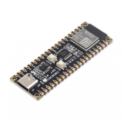 Waveshare ESP32-C6 Microcontroller, WiFi 6 Development Board, 160MHz Single-core Processor, ESP32-C6-MINI-1 Module