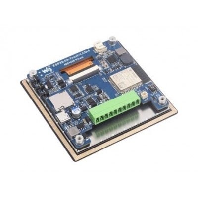 Waveshare ESP32-S3 4inch Capacitive Touch Display Development Board, 480480, 5-Point Touch, 32-Bit LX7 Dual-Core Processor, Supports WiFi & Bluetooth, ESP32 With Display Waveshare ESP32-S3 4inch Capacitive Touch Display Development Board, 480480, 5-Point Touch, 32-Bit LX7 Dual-Core Processor, Supports WiFi & Bluetooth, ESP32 With Display