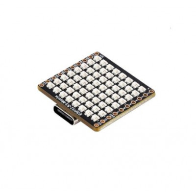 Waveshare ESP32-S3 Development Board, Onboard 88 RGB LED Matrix and QMI8658C Attitude Sensor, Supports Wi-Fi and Bluetooth LE, ESP32 Development Board