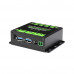 Waveshare Industrial grade USB HUB , Switchable dual hosts, Multi Protections