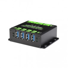 Waveshare Industrial grade USB HUB , Switchable dual hosts, Multi Protections