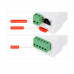 Waveshare Industrial Serial Server, RS485 to RJ45 Ethernet, TCP/IP to Serial, Rail-Mount Support