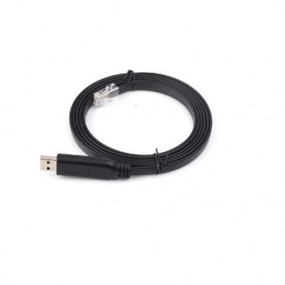 Waveshare Industrial USB To RJ45 Console Cable, USB Type A to RJ45 Console Male Port, Original FT232RL Chip, Cable Length 1.8m