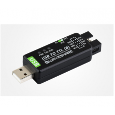 Waveshare Industrial USB TO TTL Converter, Original CH343G Onboard, Multi Protection and Systems Support