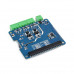 Waveshare Isolated RS485 CAN HAT (B) For Raspberry Pi, 2-Ch RS485 and 1-Ch CAN, Multi Protections Waveshare Isolated RS485 CAN HAT (B) For Raspberry Pi, 2-Ch RS485 and 1-Ch CAN, Multi Protections