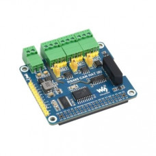 Waveshare Isolated RS485 CAN HAT (B) For Raspberry Pi, 2-Ch RS485 and 1-Ch CAN, Multi Protections-picture-11