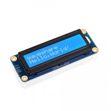 Waveshare LCD1602 I2C Display Module White color with blue background LCD-picture-13