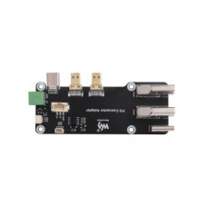 Waveshare Micro HDMI to HDMI Multifunctional Adapter, Compatible with Raspberry Pi 5 / 4B, Two Power Supply Methods, Supports Dual 4K Outputs
