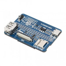 Waveshare Nano Base Board (A) for Raspberry Pi Compute Module 4, Same Size as the CM4
