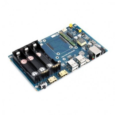 Waveshare PoE UPS Base Board Designed for Raspberry Pi Compute Module 4, Gigabit Ethernet, Dual HDMI, Quad USB2.0 Waveshare PoE UPS Base Board Designed for Raspberry Pi Compute Module 4, Gigabit Ethernet, Dual HDMI, Quad USB2.0