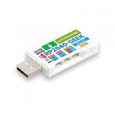 Waveshare RP2040-GEEK Development Board, Based On RP2040 Microcontroller, With 1.14inch 65K Color LCD Waveshare RP2040-GEEK Development Board, Based On RP2040 Microcontroller, With 1.14inch 65K Color LCD