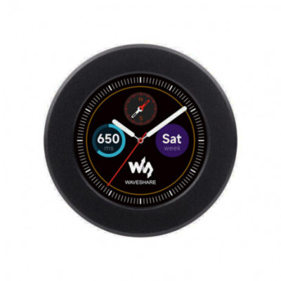 Waveshare RP2040 MCU Board, With 1.28inch Round LCD, Accelerometer And Gyroscope Sensor, With CNC Metal Case Waveshare RP2040 MCU Board, With 1.28inch Round LCD, Accelerometer And Gyroscope Sensor, With CNC Metal Case