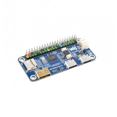 Waveshare RP2040-PiZero Development Board, Based On The Raspberry Pi RP2040 Dual-core Processor, 264KB SRAM And 16MB Onboard Flash Memory