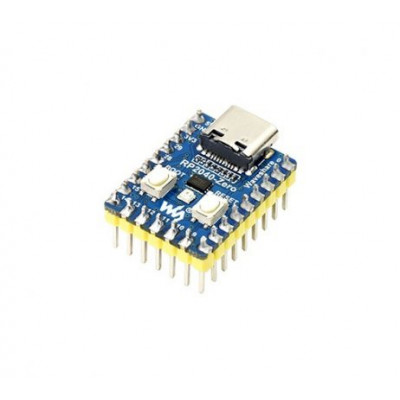 Waveshare RP2040-Zero Raspberry Pi MCU With Presoldered Header Waveshare RP2040-Zero Raspberry Pi MCU With Presoldered Header