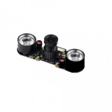 Waveshare RPi Camera (F), Supports Night Vision, Adjustable-Focus
