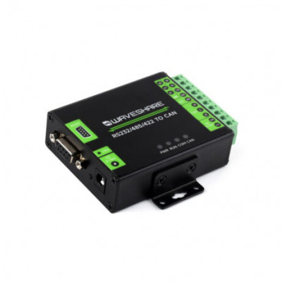 Waveshare RS232/485/422 To CAN Industrial Isolated Converter, Supports Modbus RTU Conversion, Multiple Protection Circuits
