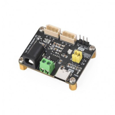 Waveshare Serial Bus Servo Driver Board, Integrates Servo Power Supply And Control Circuit, Applicable for ST/SC Series Serial Bus Servos