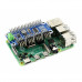 Waveshare Servo Driver HAT (B) for Raspberry Pi, 16-Channel, 12-bit, I2C