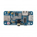 Waveshare SIM7600G-H 4G HAT (B) for Raspberry Pi, LTE Cat-4 4G / 3G / 2G Support
