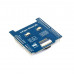 Waveshare Universal E-Paper Raw Panel Driver Shield (B) For NUCLEO / Arduino, Onboard MX25R6435F Flash Chip, Supports Expanding External RAM