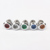 White 10-24V 12mm LED Metal Indicator Light White 10-24V 12mm LED Metal Indicator Light