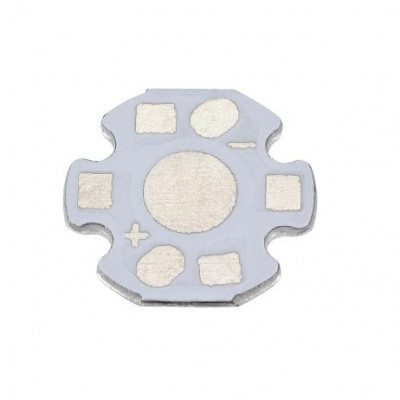 White 16MM 2PIN Aluminum Heatsink for 1W 3W 5W LED White 16MM 2PIN Aluminum Heatsink for 1W 3W 5W LED