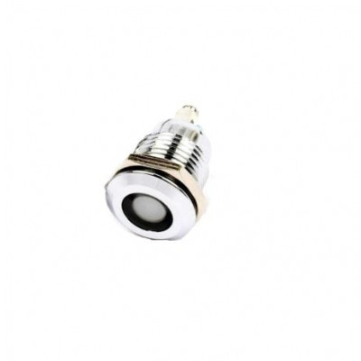 White 220V 16mm LED Metal Indicator Light White 220V 16mm LED Metal Indicator Light