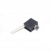 White 3MM Single Hole LED Light Holder with Light (Pack of 10)