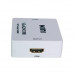 White VGA TO HDMI Converter Box 1080P 60Hz VGA2HDMI