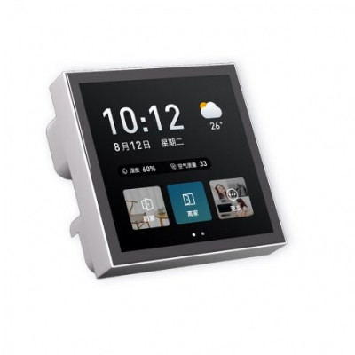 Wireless-Tag WT32S3-86S | 3.95 Inch IPS LCD Touch Display ESP32-S3 Module Smart Wall Switch Tablet Square Panel Smart Screen Display with Pragrammer