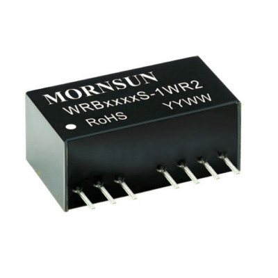 WRB4815S-1WR2 Mornsun 48V to 15V DC-DC Converter 1W Power Supply Module - Ultra Compact SIP Package WRB4815S-1WR2 Mornsun 48V to 15V DC-DC Converter 1W Power Supply Module - Ultra Compact SIP Package