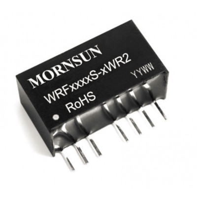 WRF2403S-3WR2 Mornsun 24V to 3.3V DC-DC Converter 3W Power Supply Module - Compact SIP Package