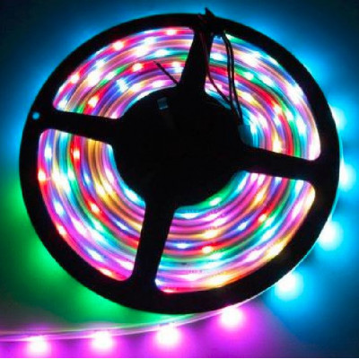 WS2812B 5V Addressable RGB Non-Waterproof LED Strip - 5 Meter